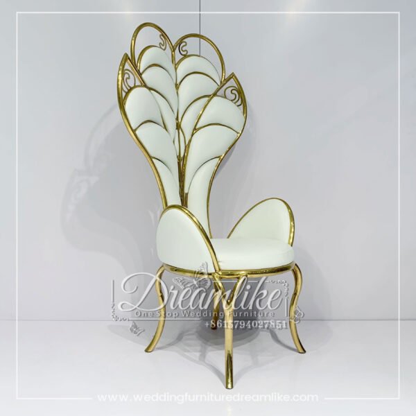 Single Sofa Luxury Wedding Shell Queen Chair - 图片 3