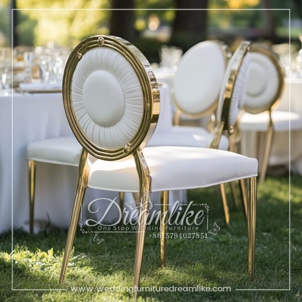 Round Dining Chairs Classic Design Suitable For Wedding Banquets - 图片 5