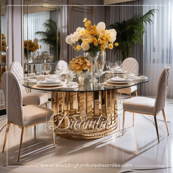 Luxury Custom Wedding Banquet Table and Chairs