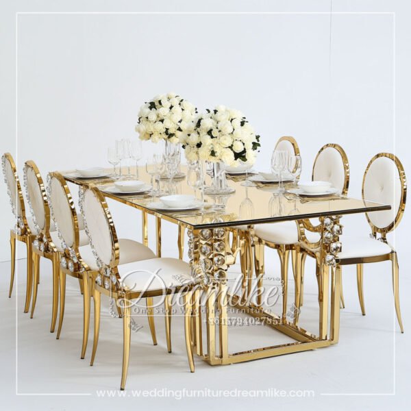 High-End Wedding Table & Chairs Set