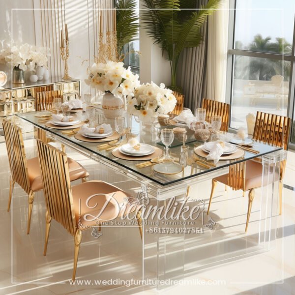 Custom Gold Wedding Furniture