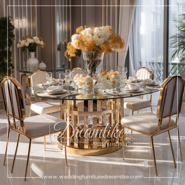 Chic Luxury Wedding Reception Table