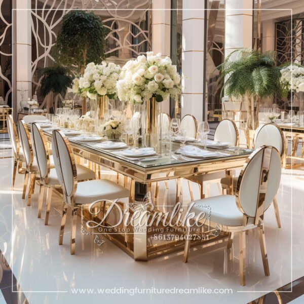 High-End Modern Wedding Dining Table